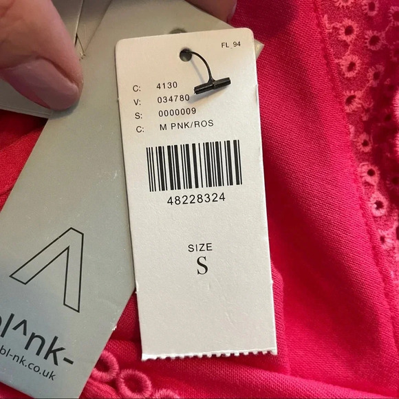 Bl-NK London Anthropologie Janet Pink Ruffled Jumpsuit - Picture 5 of 14